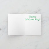 ラファエル前派の母の日カード カード (内部)