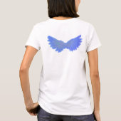 ラファエル天使とかき文字 Tシャツ (裏面)