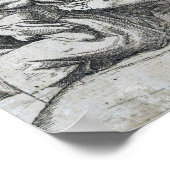 ラファエル荷車を引く魚の奇跡 ポスター (角)