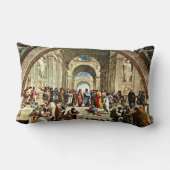 ラファエル：アテナイ絵画ズ校 ランバークッション (裏面)