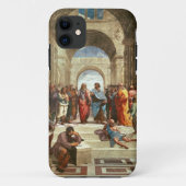 ラファエル – アテネの学校、有名絵画な校 Case-Mate iPhoneケース (裏面)