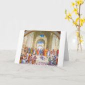 ラファエル·アテネ学校 カード (黄色い花)