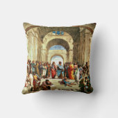 ラファエル – アテネ学校， クッション (裏面)