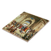 ラファエル – アテネ学校 タイル (側面)