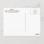 ラファエル – エンジェル ポストカード (裏面)