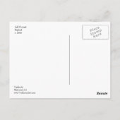 ラファエル – セルフポートレートポストカード ポストカード (裏面)