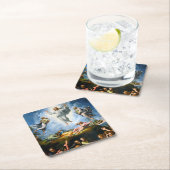 ラファエル・トランスフィギュレーション スクエアペーパーコースター (インサイチュ)