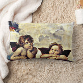 ラファエル：プッティ、シスチン・マドンナ詳細、 ランバークッション (ブランケット)