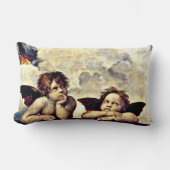 ラファエル：プッティ、シスチン・マドンナ詳細、 ランバークッション (正面)