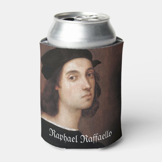 ラファエル・ラファエロ自己の肖像画絵画有名な 缶クーラー (缶正面)
