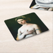 ラファエル・ラフォルナリーナ スクエアペーパーコースター (アングル)