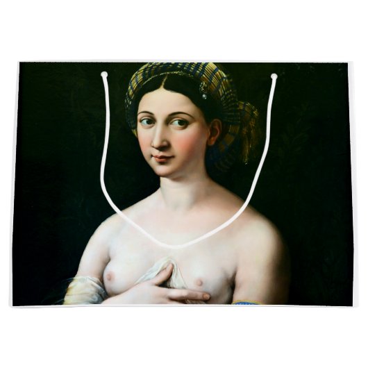 ラファエル・ラフォルナリーナ ラージペーパーバッグ (正面)