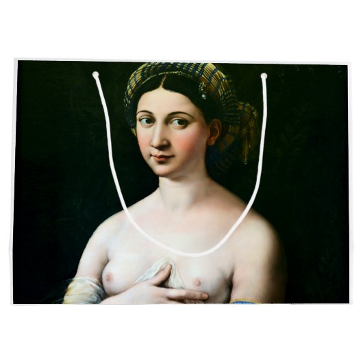 ラファエル・ラフォルナリーナ ラージペーパーバッグ (裏面)