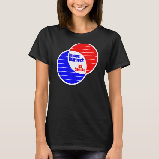 ラファエル・ワルノックGA上院議員の米国上院政治 Tシャツ (正面)