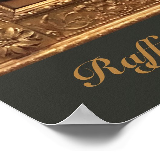 ラファエル – ヴァージンの結婚絵画- ポスター (角)