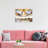 ラファエル – 聖なる聖餐式の論争 キャンバスプリント (インサイチュ (リビング))