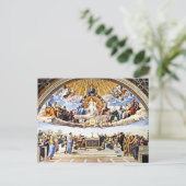 ラファエル – 聖なる聖餐式の論争 ポストカード (スタンド正面)