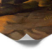 ラファエル – 聖ジョージとドラゴン ポスター (角)