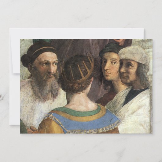 ラファエロによる『アテネの学堂』、ヴィンテージ・ルネサンス (正面)