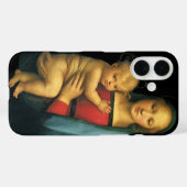 ラファエロによる『聖母子』『グランデュカの聖母』 Case-Mate iPhoneケース (裏面 (横))