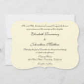 ラファエロのシスティン・マドンナの天使たち ウェディング 招待状 (裏面)