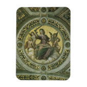 ラファエロの天使たちに囲まれたローマの女神ジャスティティア マグネット (縦)