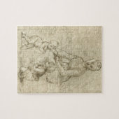 ラファエロの『聖ヨハネ洗礼者と聖母子』 ジグソーパズル (横)