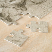 ラファエロの『聖ヨハネ洗礼者と聖母子』 ジグソーパズル (側面)