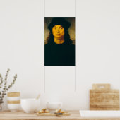 ラファエロサンツィオダウルビーノ – リトラットディウオモ1 ポスター (キッチン)