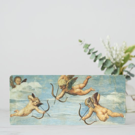 ラファエロ・サンジオによるガラテアの勝利の天使の詳細 (スタンド正面)