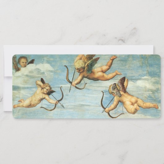 ラファエロ・サンジオによるガラテアの勝利の天使の詳細 (正面)