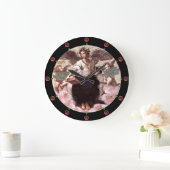 ラファエロ・サンツィオによる詩の寓話フレスコ ラージ壁時計 (ホーム)