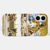 ラファエロ「聖体の論議」アート Case-Mate iPhoneケース (裏面 (横))