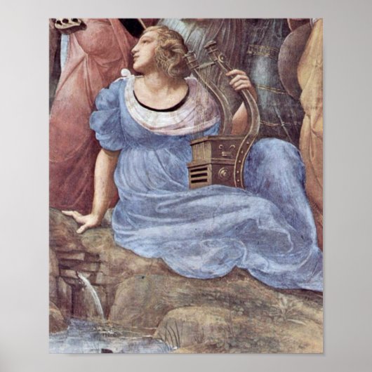 ラファエロSanzio da Urbino - Terpsichore ポスター (正面)
