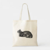 ラファード付き使い走り虎猫 トートバッグ (裏面)