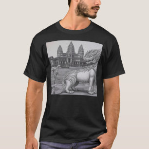 ラフアットアンコールワット微笑 Tシャツ