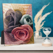 ラフィアバラ フォトプラーク (側面)