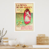 ラフィエスタデロサンゼルス1896 ポスター (キッチン)