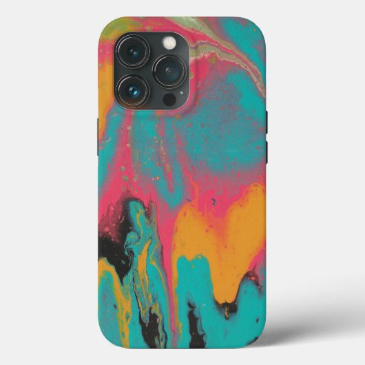 ラフィエスタ1ブライトカラフルおもしろい電話ケース Case-Mate iPhoneケース (裏面)