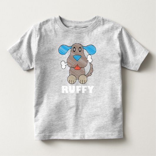 ラフィー – 幼児用素晴らしジャージーTシャツ トドラーTシャツ (正面)