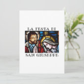 ラフェスタデサンギゼッペ聖ジョセフ挨拶カード シーズンカード (スタンド正面)