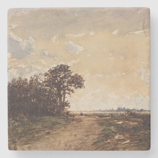 ラフォレードフォンテーヌブローAux Environons De Barbizon ストーンコースター (正面)