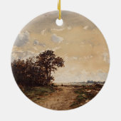 ラフォレードフォンテーヌブローAux Environons De Barbizon セラミックオーナメント (裏面)