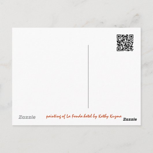 ラフォンダ ポストカード (裏面)