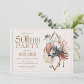 ラフォーマルマ50th誕生日パーティー 招待状 (スタンド正面)