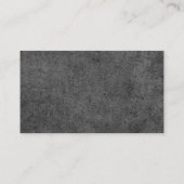ラフカスタムダークグレーコンクリート 名刺 (裏面)