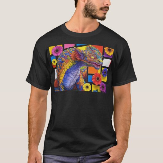 ラフカラフルーは花の匂い Tシャツ (正面)