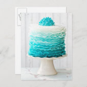 ラフグラデーションケーキ ポストカード (正面/裏面)