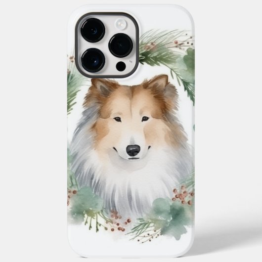 ラフコリクリスマスリースフェスティバルカップ Case-Mate iPhoneケース (裏面)