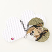 ラフコリロングヘアコリーポートレート ノートブック (内部)